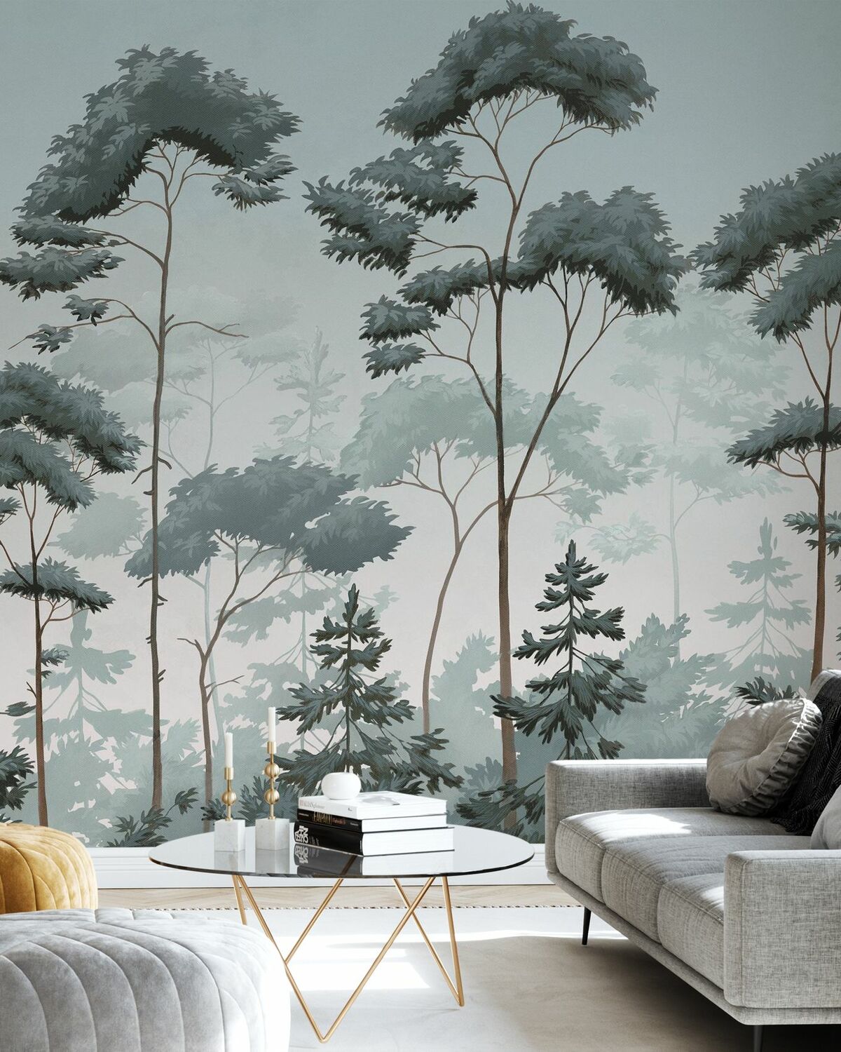 Paysage forestier scandinave - Vert Bleu P2.jpg