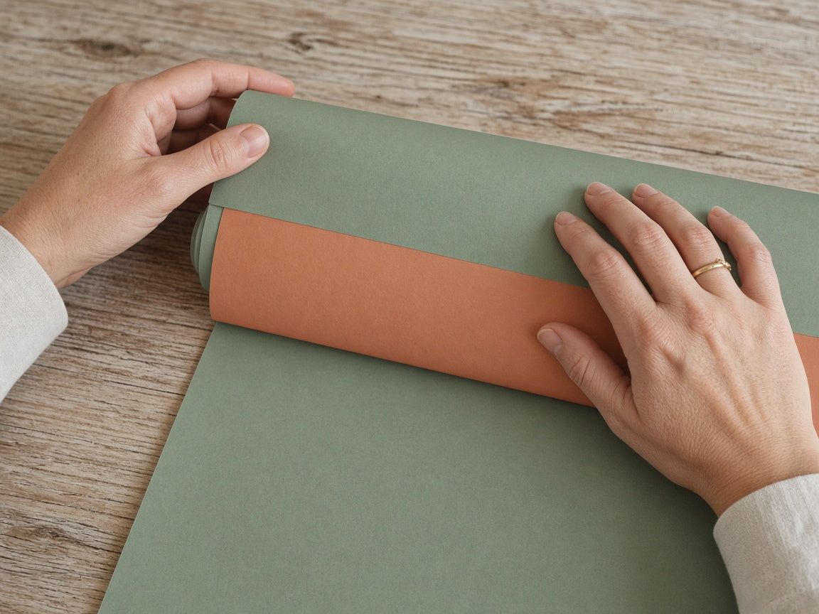 Déroulage d’un papier peint